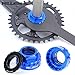 CYCEARTH 12-Speed Bicycle Chainring Lockring Removal/Installation Direct Mount Tool for Shimano M7100 M8100 M9100 M9120 Crankset