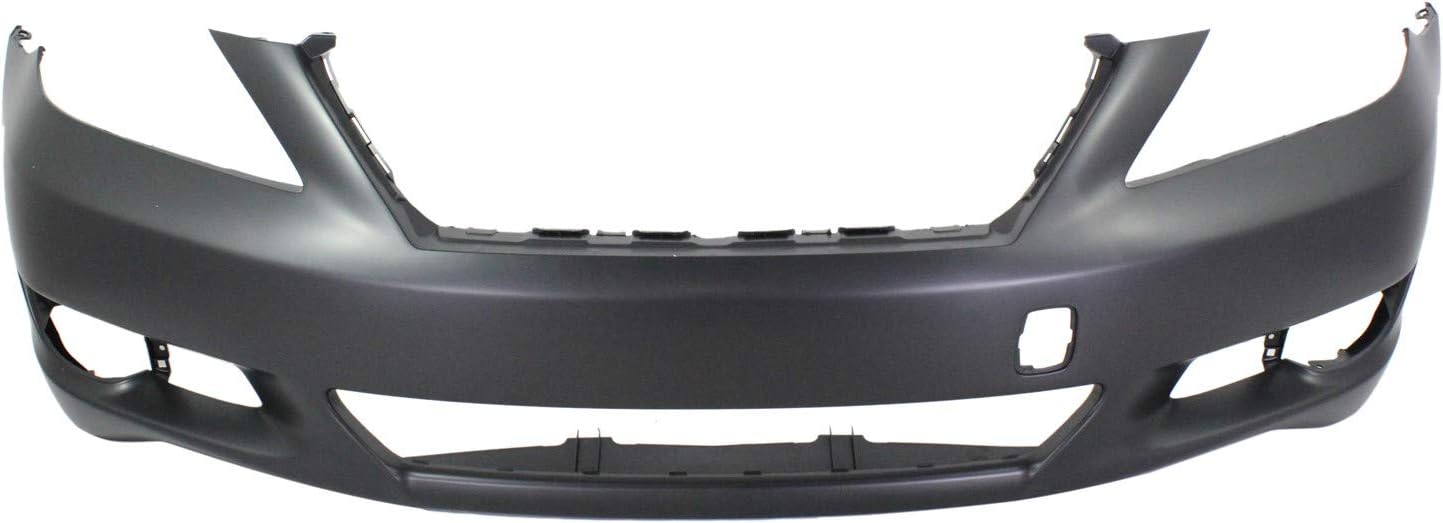 New Bumper Cover For 2010-2012 Lexus LS460 Base L Models Front With Fog Light Holes Replaces OE 5211950997 Partslink LX1000204