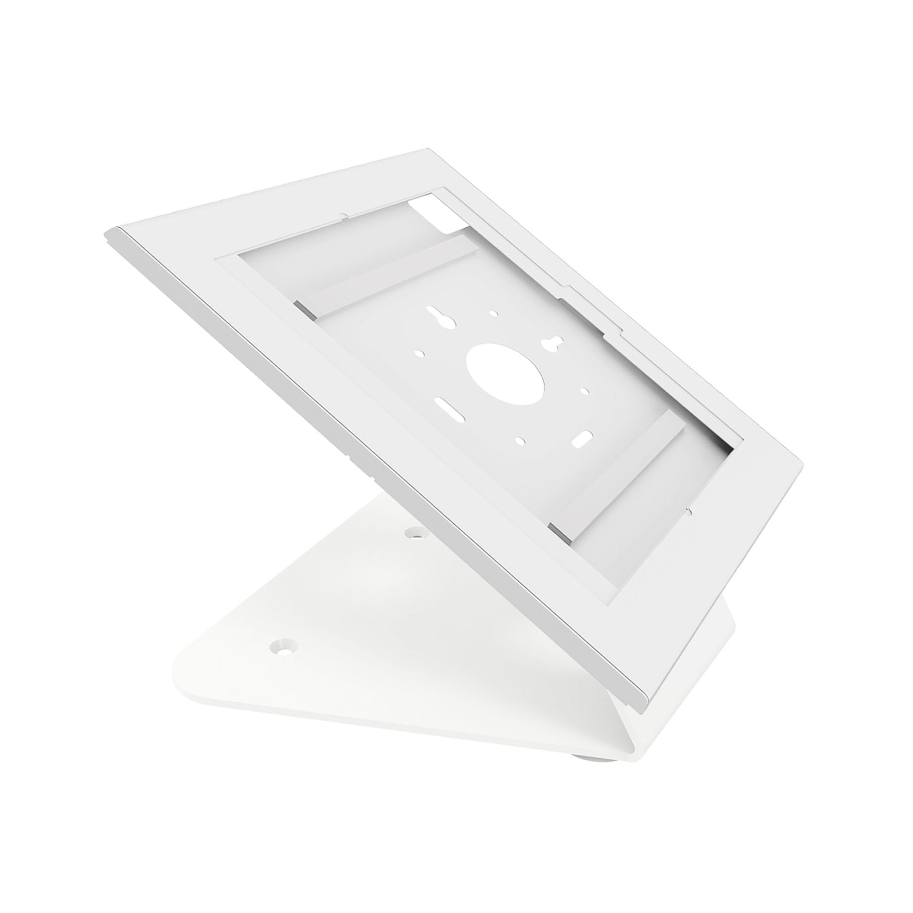 KIMEX Soporte Universal para Tablet Apple y Samsung 12.9''-13'', Blanco | Montaje en Pared o Mesa