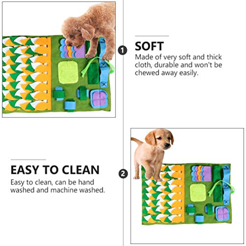 Tapete de alimentação Balacoo para cães Snuffle Mat para Sniffing Nariz Mat Jogo de alimentação inte