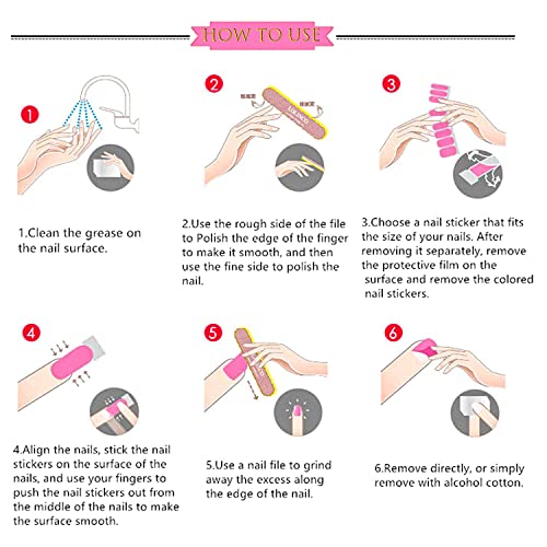 Xeaohesy 224 Pieces 16 Sheets Matte Color Nail Wrap Nail Polish Strips With Nail File Self-Adhesive Nail Stickers Full Nail Wraps Nail Strips Real Nail Polish Stickers For Women Nail Art(8 Colors) #TOP5