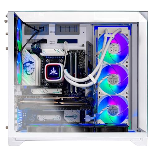 Image of Skytech Gaming O11 Vision Gaming PC, AMD Ryzen 7 9850X3D 4.7GHz, NVIDIA RTX 5070 Ti 16GB VRAM, 2TB Gen4 NVMe SSD, 32GB DDR5 RAM 5600, 850W Gold ATX 3 PSU, 360 ARGB AIO, WI-FI 5, Windows 11, Desktop