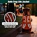 Kuoser Dog Life Jacket High Flotation, Reflective Dogs Life Vest for Swimming Boating, Adjustable Small Medium Large Dog lifejacket, Lightweight Dogs Life Preserver Rescue Handle Spring Summer Pool