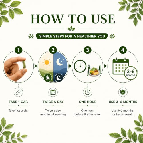 Image of Himalayan Moringa Capsules | Helps Naturally Boost Energy Level, Improves Stamina, Rich In Vitamins & Minerals | 60 Veg Capsules | GMP Certified Organic