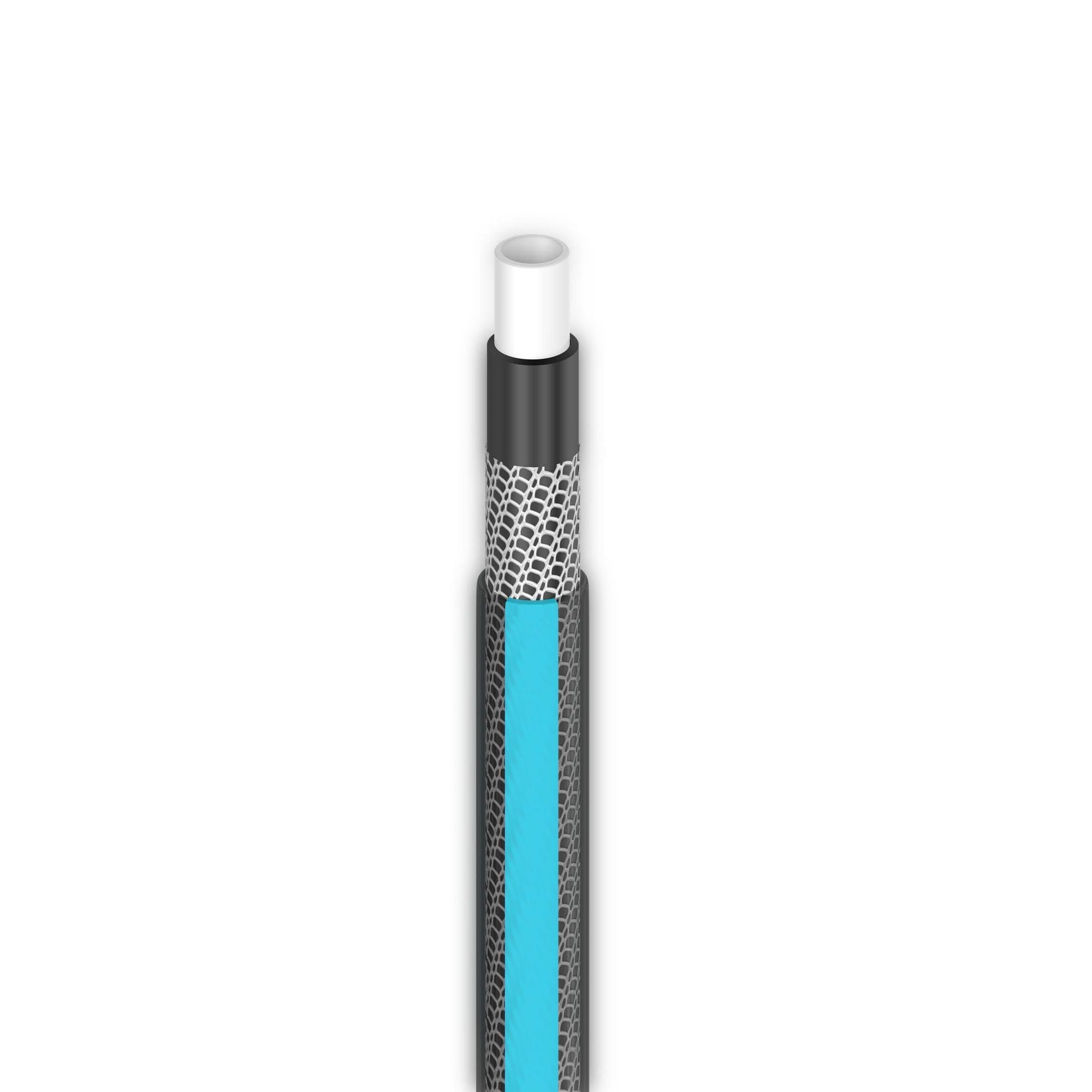Cellfast Zestaw Wąż Ogrodowy Smart Pro ATS 3/4" 20m - Zraszacz Pistoletowy Hydron - Szybkozłącza Stop Przelot - Przyłącze Uniwersalne