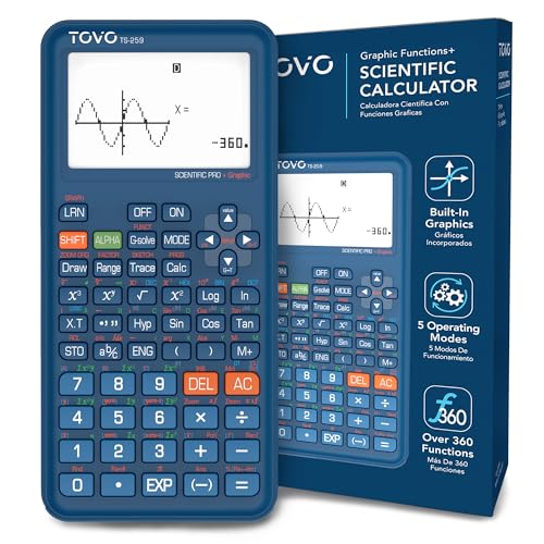 TOVO Scientific Calculator with Graphic Functions, 360+...
