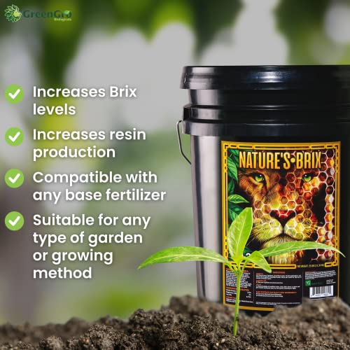 GreenGro Nature’s Brix 0-0-2, alimento microbiano granulado para plantas miniatura 3
