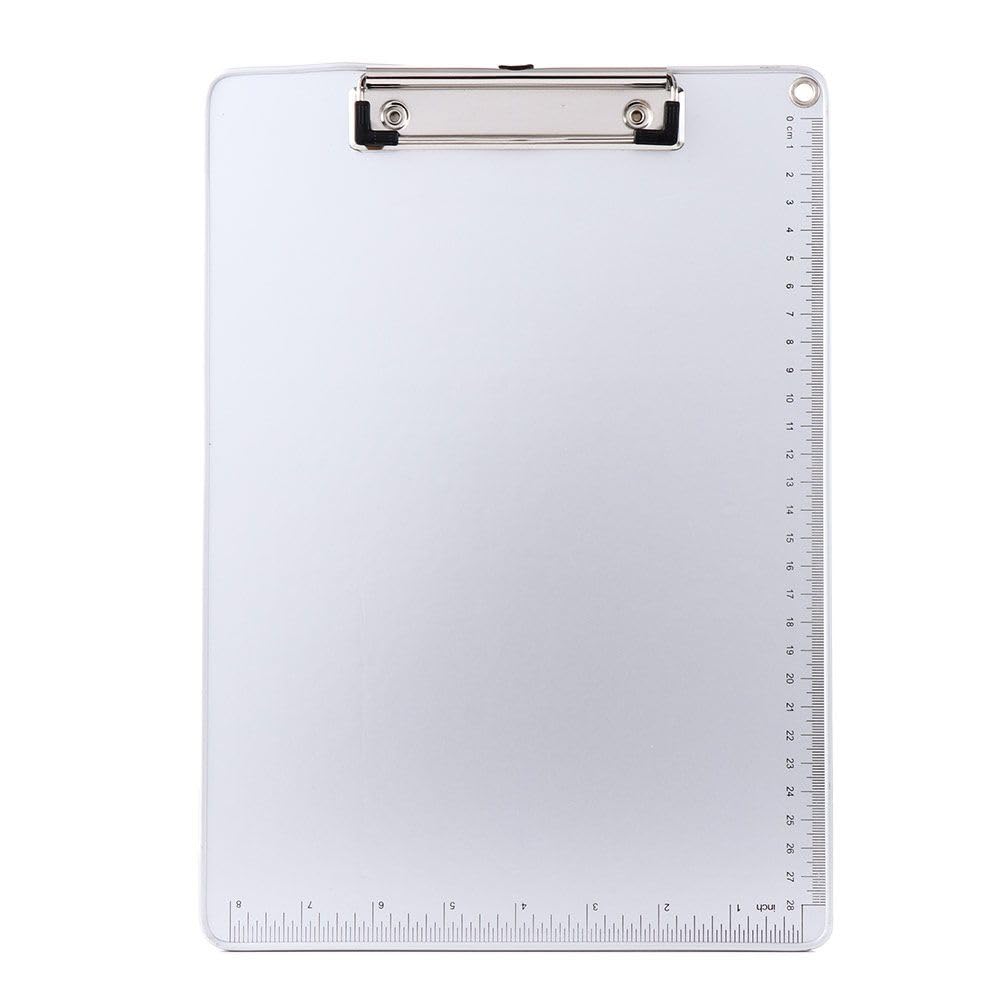 Clipboard 1PC Writing Board Clip A4 Document Holder File Folder Paper Ticket Storage Collect Book Aluminum Alloy Writing Pads School Office Supplies