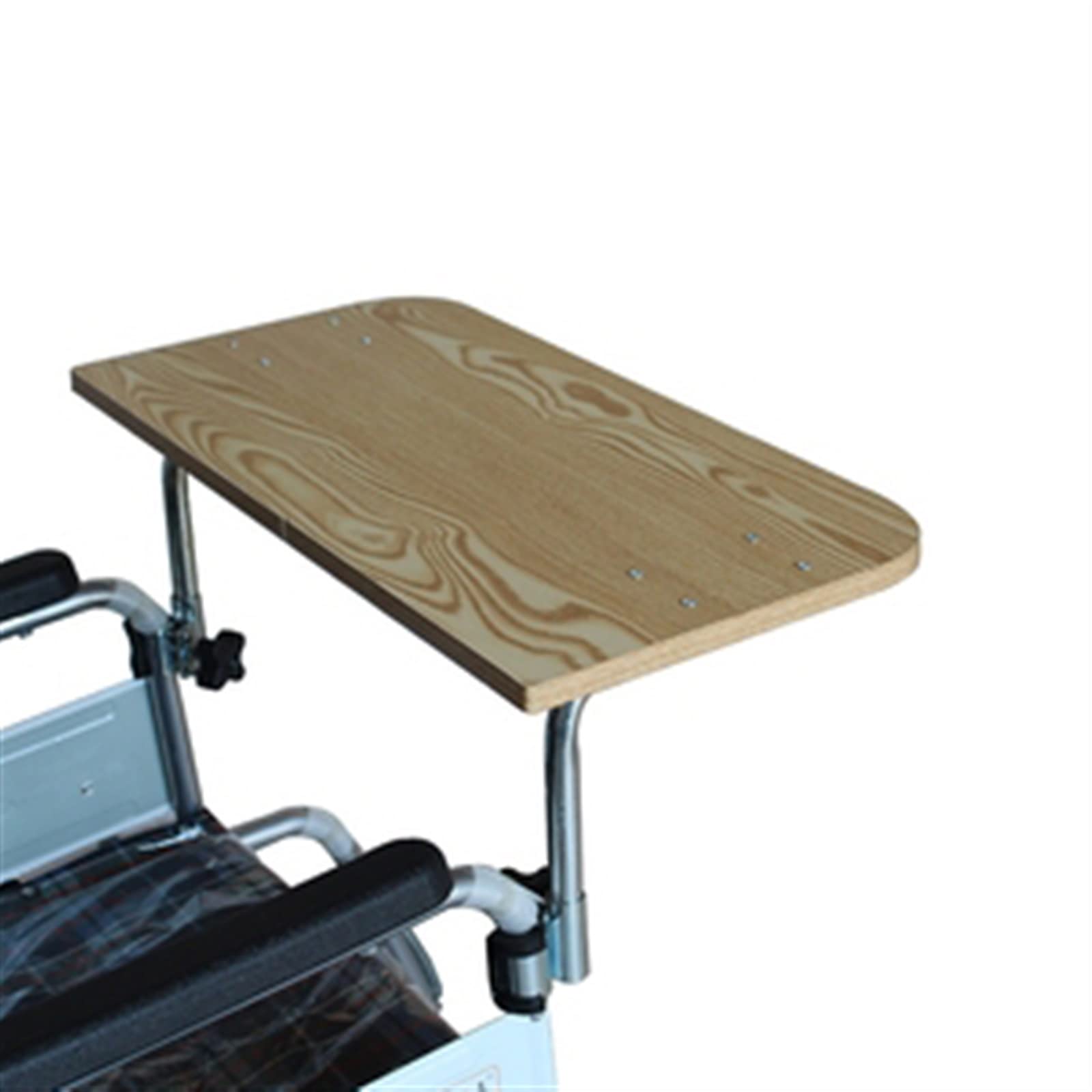 ArinkO Tavolino Universale per Sedia a rotelle in Legno Staccabile Ideale per Persone disabili, Supporta Le attivit脿 di Mangiare, Leggere e riposare, con Un Comodo portabicchieri