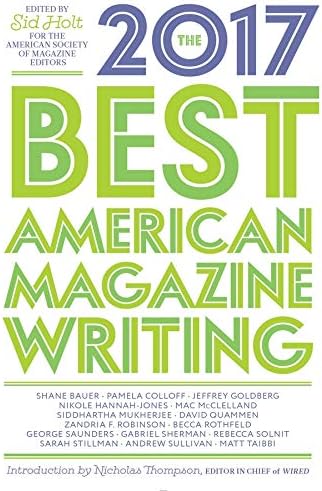 The Best American Magazine Writing 2017