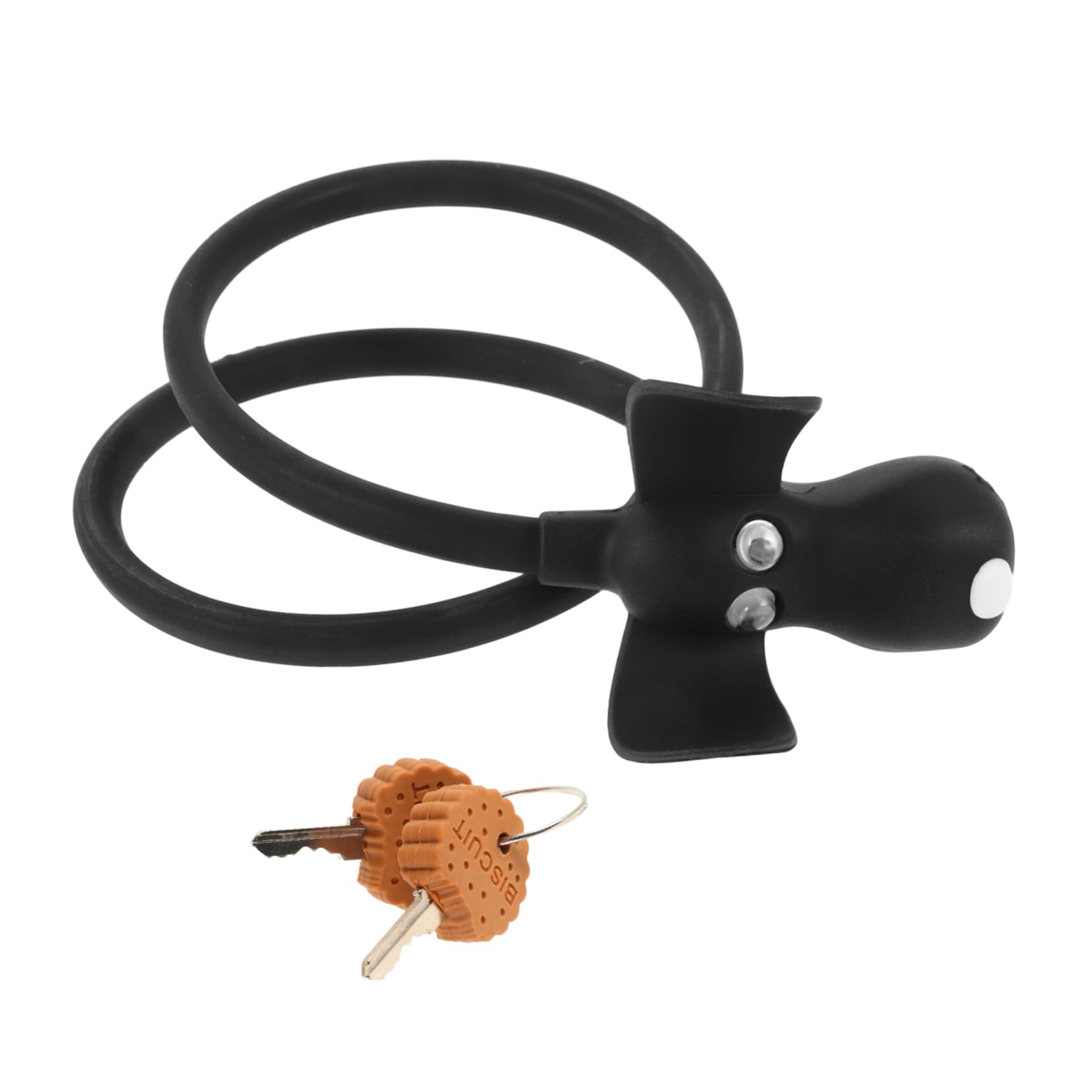 PRETYZOOM 1 Set Multi Function Cable Lock Wear Resistant Bike Cabinet Lock for Bikes Helmets Luggage Sports Gear Convenient Keyless Design for Easy Use