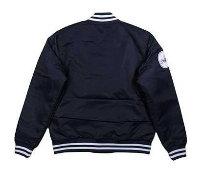 ドジャース　スタジャン濃紺 楽天市場】NEWERA ニューエラ スタジャン ブルゾン AP MLB