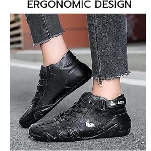 Vogany Shoes Orthopedic Sneakers, Vogany Waterproof and Breathable Orthopedic Shoes, Winter Outdoor Arch Support High Top Boots4