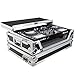 ProX XS-DDJ800 WLT Flight Case For Pioneer DDJ-800 Digital Controller W-Sliding Laptop Shelf and Wheels & 1U Rackspace