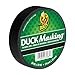 Duck Masking 240877 Black Color Masking Tape.94-Inch by 30 Yards