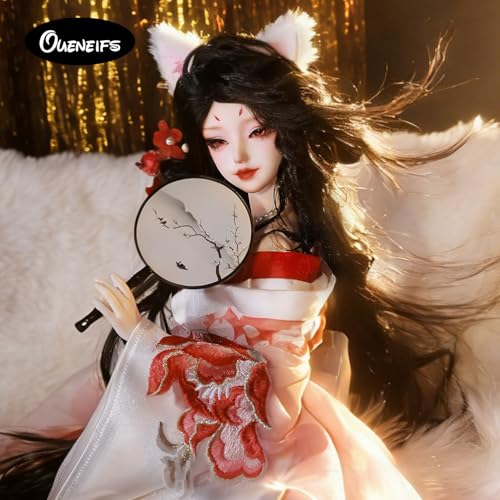 Muñeca Oueneifs BJD Resina 44 cm estilo mitológico chino miniatura 7