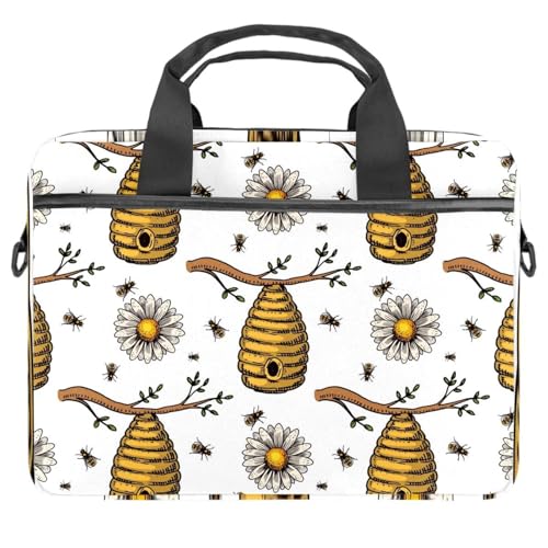 Sac à bandoulière pour ordinateur 13 à 14.5 pouces multicolore Flying Bee
