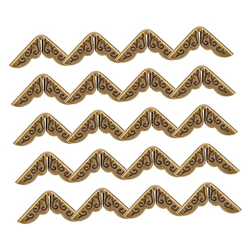 OSALADI Book Metal Corner Protector Protectors for Notebook and Scrapbook Protection