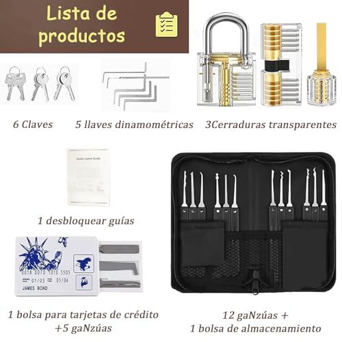 Candado transparente 2 Imagen adicional