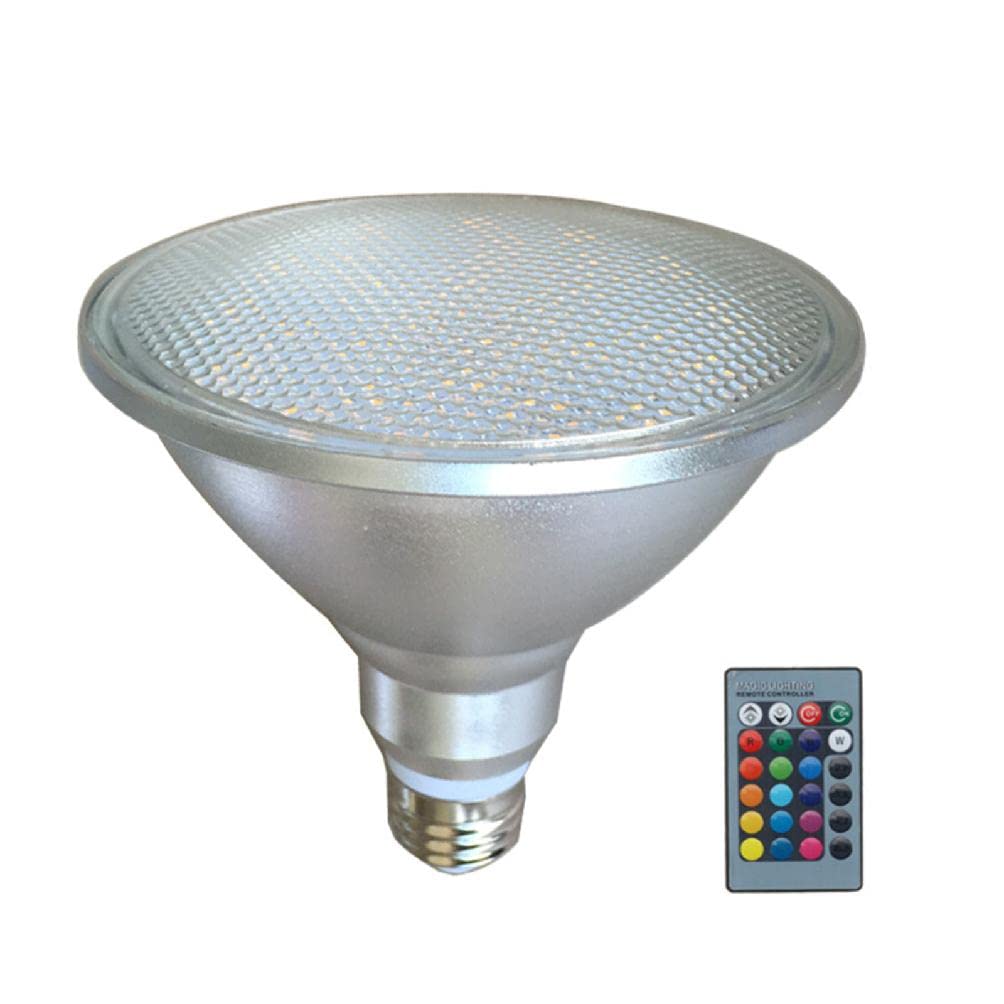 Navna Light Color Changing Led Spot-With Remote Control Colored Led Bulbs Dimmable Rgb-Landscape -Bulb For Home Par38 Par-S
