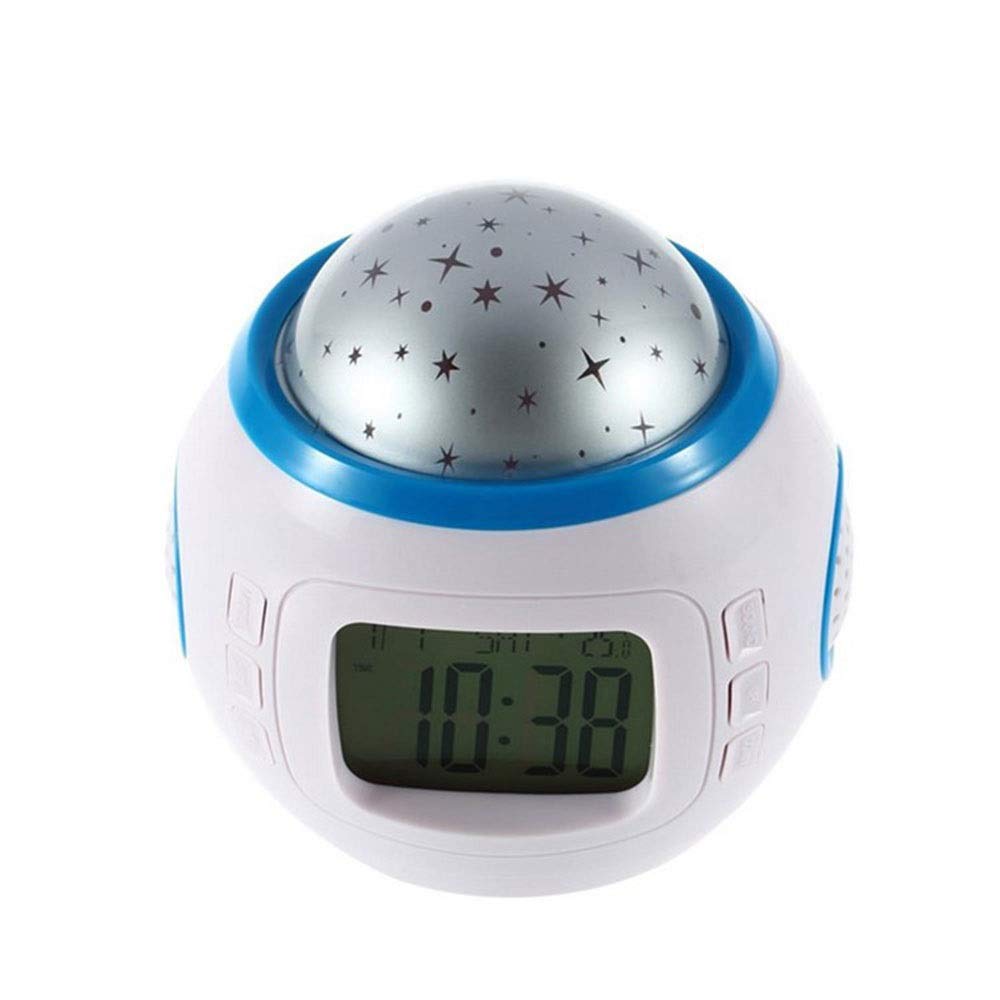 Süßer Kinderwecker Mit LED Display - Häuschen Design Wecker Für Mädchen Mit Nachtlicht