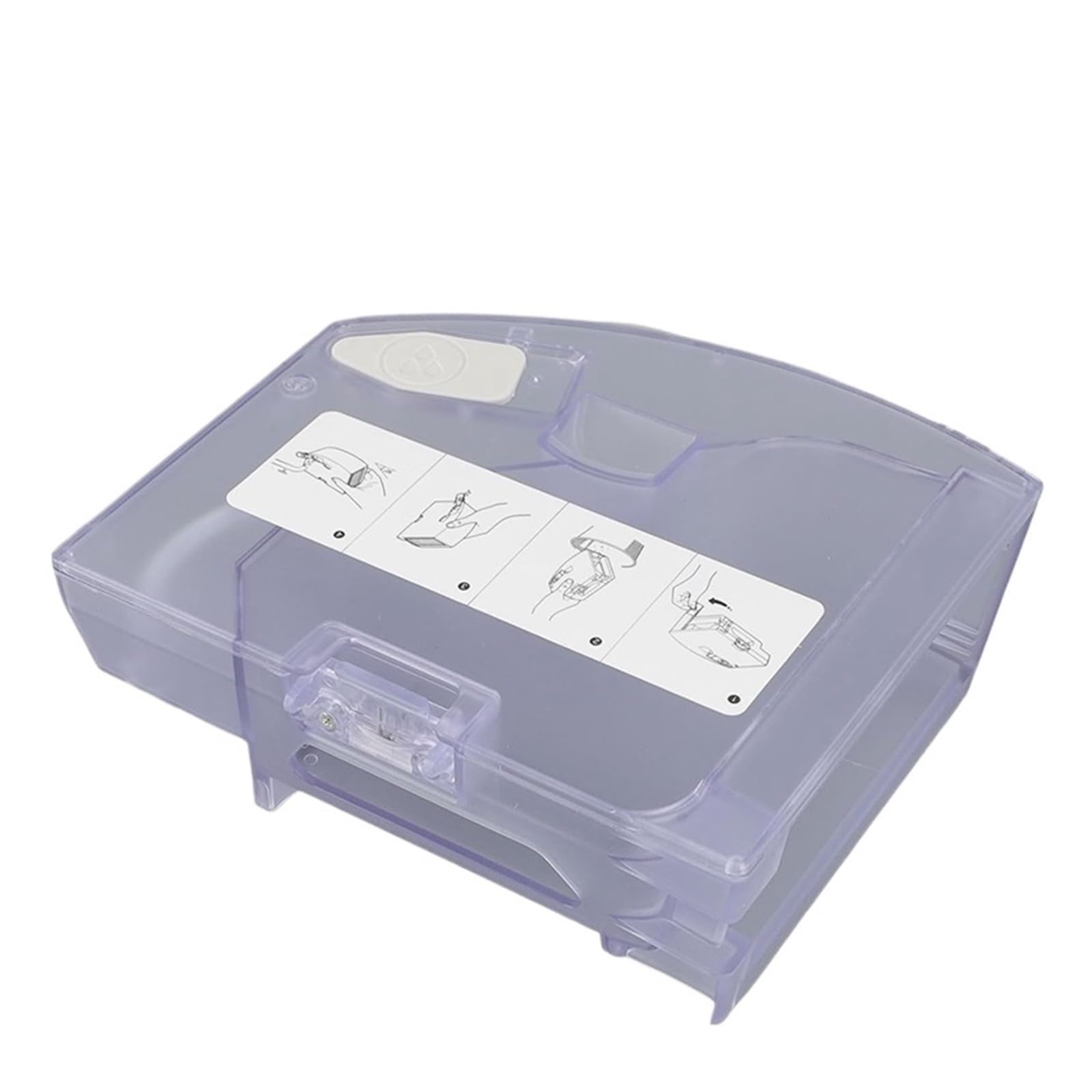 NYURKKDFSEA BAAG-2Pcs 2 In 1 Vacuum Cleaner Water Tank Dust Box，Compatible For Roborock，T8/Q7/ Q7MAX+ Vacuum Sweeping Robot Accessories