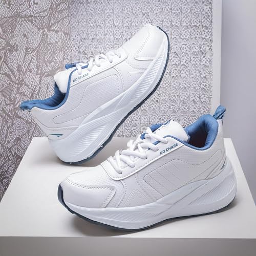 Image of ASIAN Boy's ADVENTURE-03-KIDS Sport Running & Walking Shoes with Ultra Bounce Technology Lightweight Synthetic Upper EVA Outsole Casual Lace-Up Shoes for Kid's & Boy's