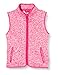 Playshoes Unisex Kinder Strickfleece Weste, Rosa (Pink 18), 116