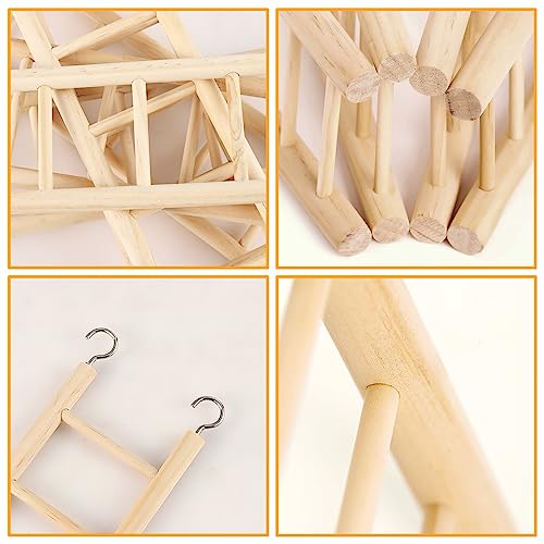 Yhntgb 5Pcs Wooden Bird Ladder thumb #1