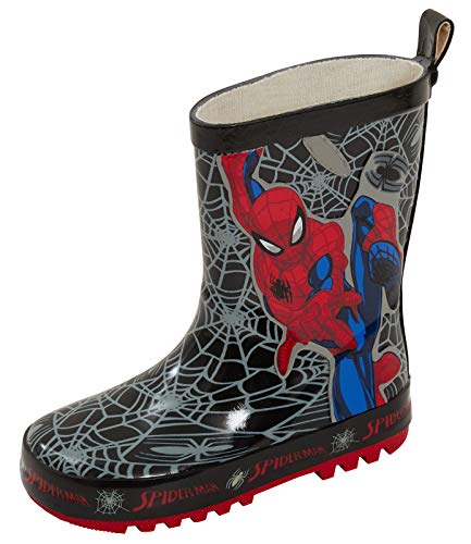 Spiderman Uomo Ragno Stivali Pioggia Gomma Bambino Rosso Scarpe Scarpe e  borse berjaya.edu.my