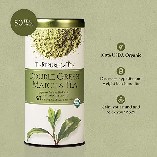 Té verde orgánico matcha en bolsas 50 unidades miniatura 3