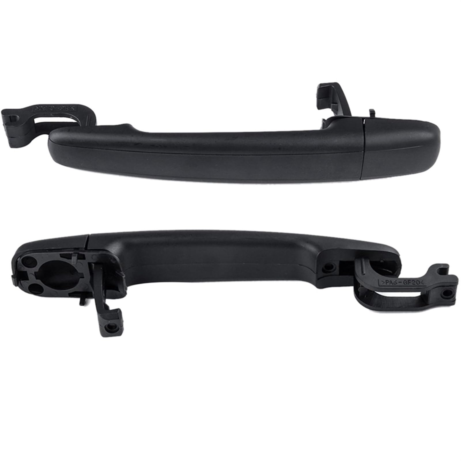 Drezzo Car Exterior Door Handle for Peugeot 307 2001-2007 for Citroen C2 2003-2007 C3 2002-2009 2Pcs Front Door Handles