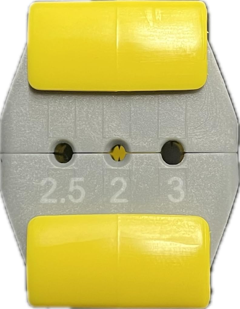 Miller FOJST Fiber Optic Jacket Stripper – Compact Cable Stripping Tool for Fiber Optic Cables – Precision Cutter for Outer Jackets & Buffer Tubes - For Electricians, Technicians, & Linemen