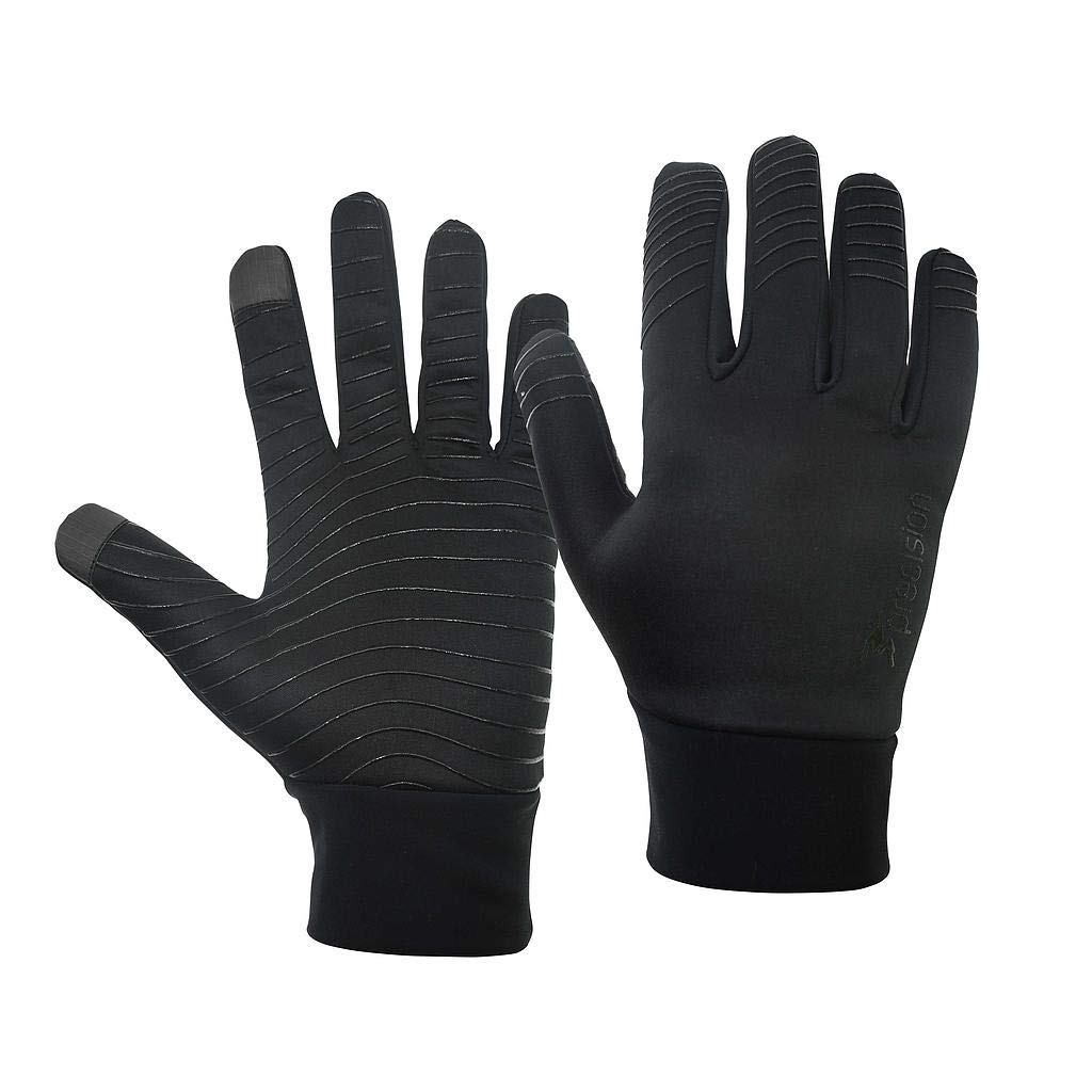 Precision Unisex's Essential Warm Players Gloves, Black, Adult