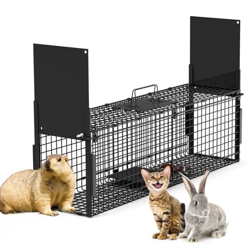 TeqHome 32 Inch Two Door Trap with Handle