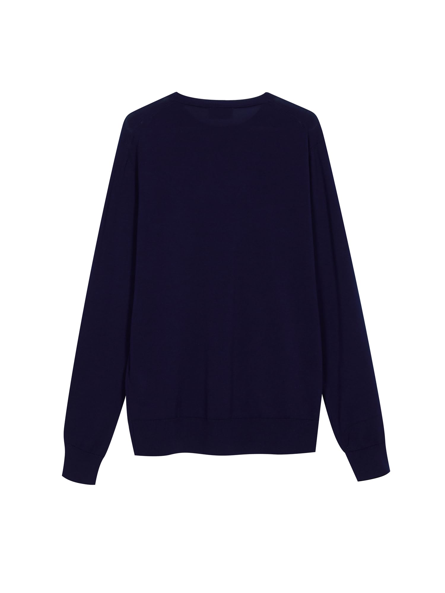 Diana Studio - Maglia rasata in 100% Cotone Leggero Extra Ritorto, Uomo, Maniche Lunghe, Casual Fit
