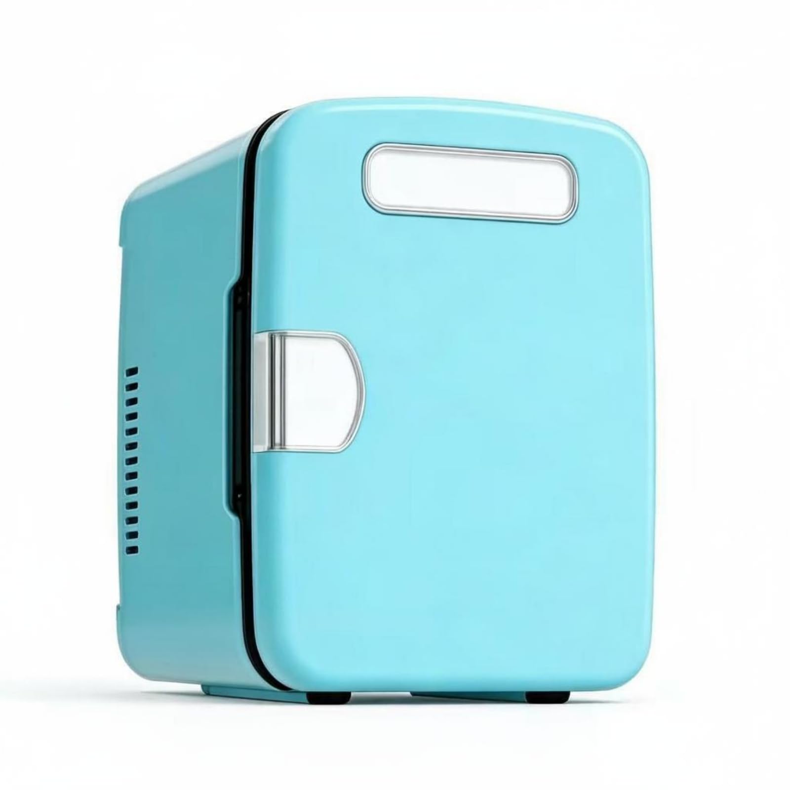 Frigorifero Portatile Ventilazione Laterale Frigorifero Compatto Lucido Frigo da Camera, Blu