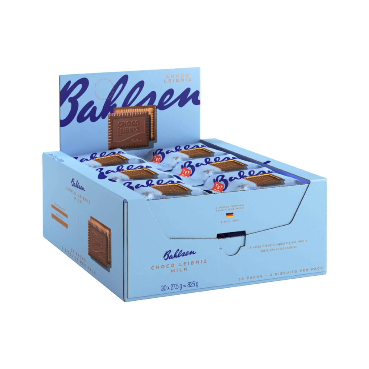 BAHLSEN-CHOCO LEIBNIZ MILK (30pz)