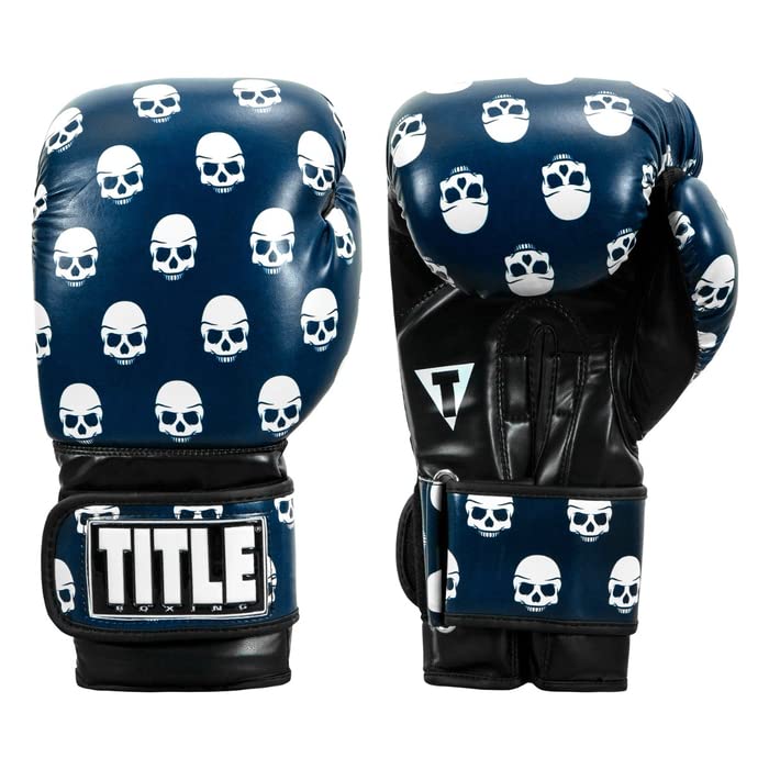 Amazon.com : TITLE Boxing Infused Skull Print Bag Gloves