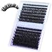 Geeneiya Eyelash Clusters Full Lash Extension Mink Thick Cluster Eyelash Extensions 10-18MM Cluster Lashes Individual Wispy Fake Eyelashes, Not Kit (60D+80D, 280Pcs)
