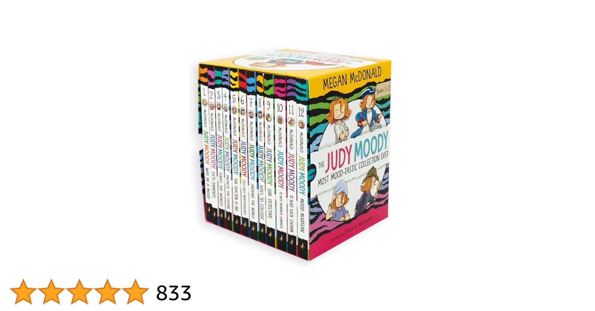 洋書 The Judy Moody Most Mood-Tastic Collecti The Judy Moody Most Mood-tastic Collection Ever: Books 1-12