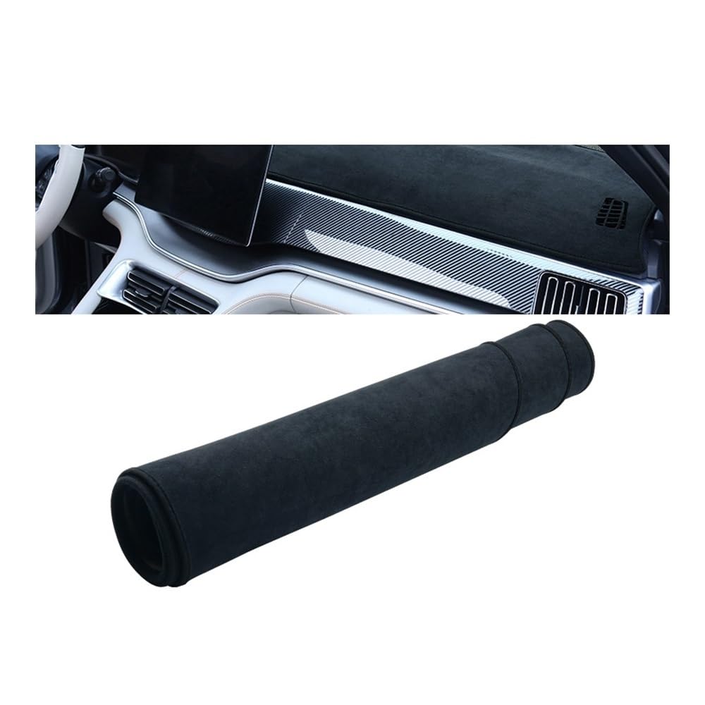 Tapis de Protection de Tableau de Bord pour BYD Song Plus DM-i EV - Protection Contre la lumière du Soleil - Housse de Protection intérieure (Marron)
