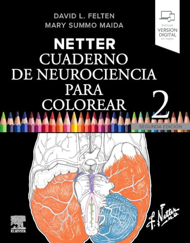 Netter. Cuaderno de neurociencia para colorear