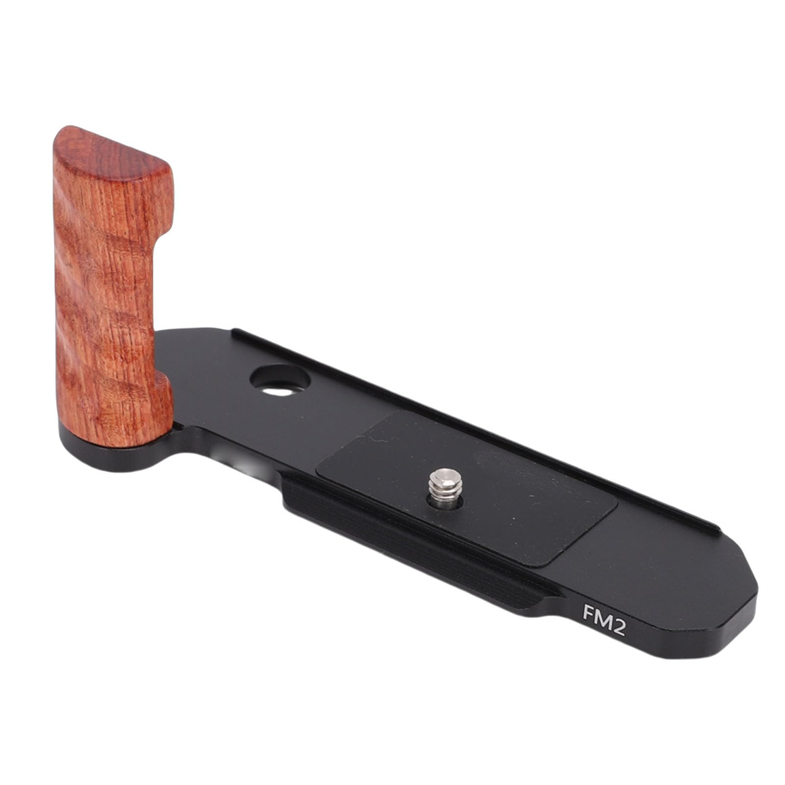 Cryfokt Supporto a L per Fotocamera, Maniglia Portatile in Metallo (BLACK)