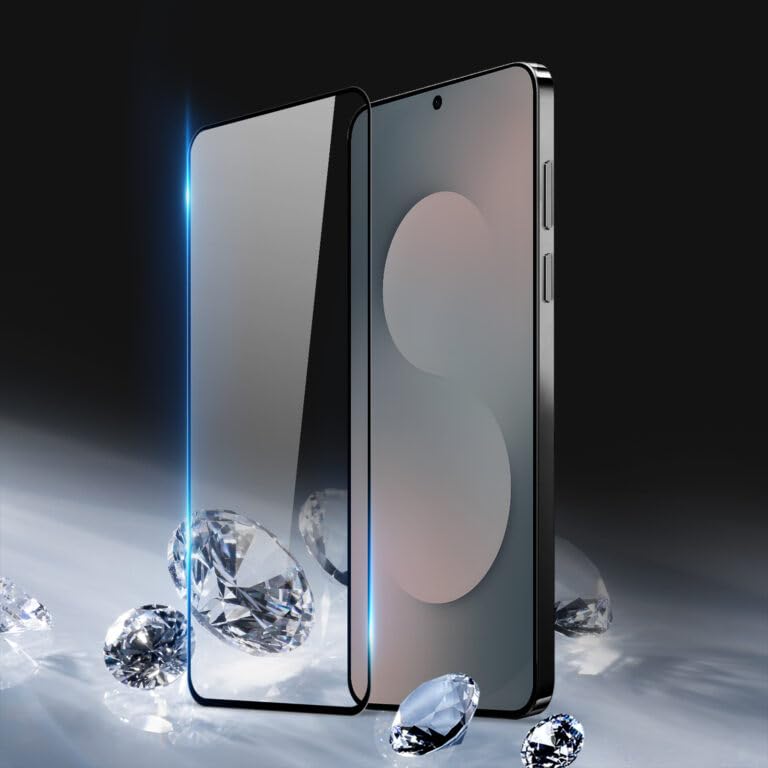 Image of 4youquality Military-Grade Gorilla Tempered Glass For Galaxy S25 FE 5G (1 Pack) | 9H Hardness | Edge-to-Edge Coverage | Bubble-Free Installation