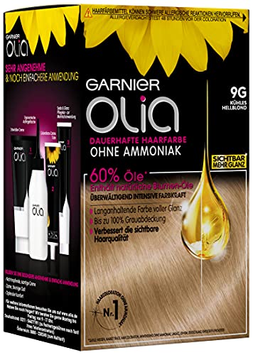 Acondicionador Garnier Olia rubio claro tratamiento capilar matizador pack triple