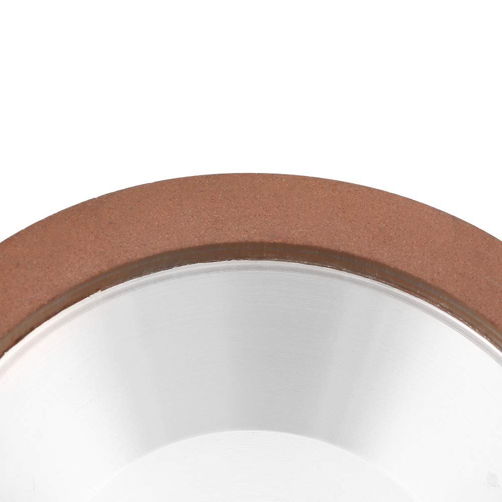 Coupe de Diamant Disque Diamant Coupe de Meule Disque de Broyeur pour Carbure Métal 100mm pour Lame en Alliage Forme de Bol en Tungstène