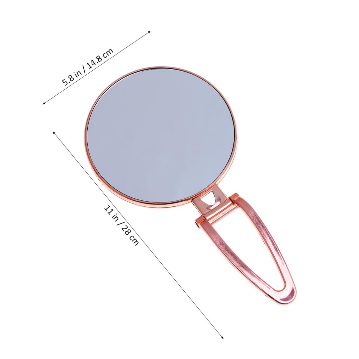 Miroir De Maquillage Compact LED Avec Grossissement 3X Miroir