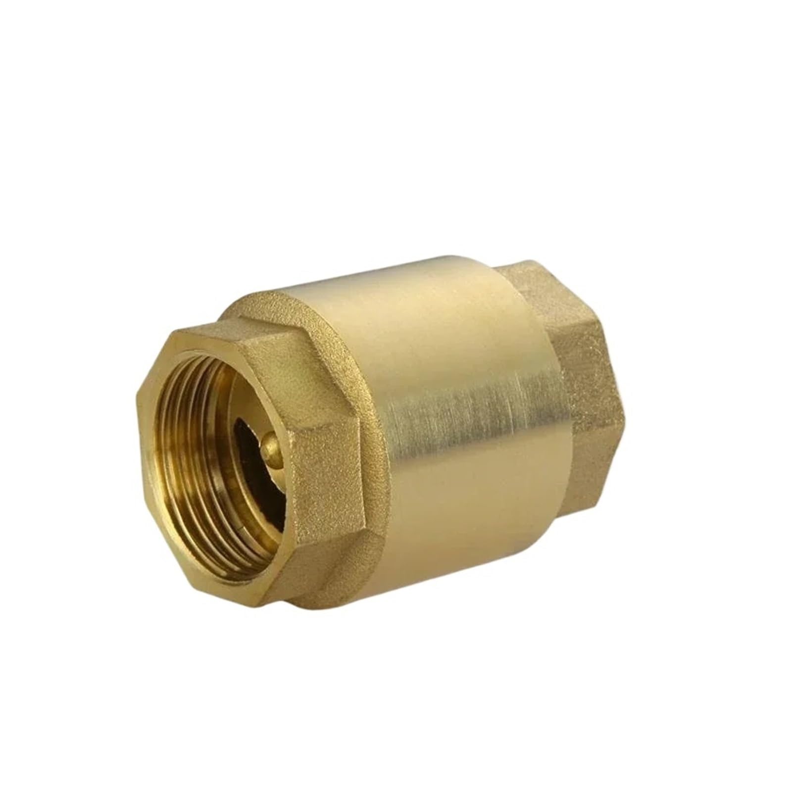 BALYDLUL DN15/DN20/DN25 Brass Thread Check Valve One Way Non-Return Check Valve 200WOG Male(3l4 Inch)