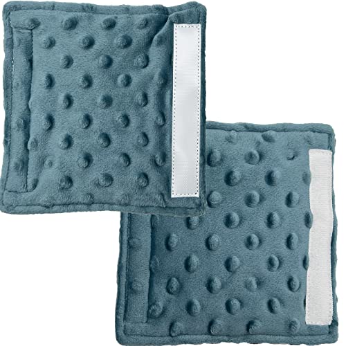 Car Seat Belt Covers, Baby Car Seat Neck Cover, Baby Strap Pad, Car Seat Strap Cover, Minky Dot, Seat Belt Cushions Pads, Shoulder Strap Protectors, Baby Shoulder Pads For Baby Car Seats, Blue #TOP3